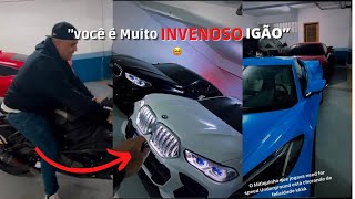 IGAO COMPRA CARRO DE 1MILHÃO IGUAL DE MÍTICO BMW X6 2022 [upl. by Einnep]