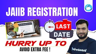 JAIIB Registration 2024 Last Date Today  Hurry Up to Avoid Extra Fee By Himanshu Sir [upl. by Bullis]