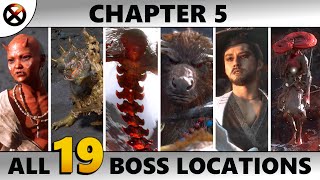 BLACK MYTH WUKONG All Boss Locations CHAPTER 5 All Hidden Optional Secret Bosses [upl. by Cataldo]