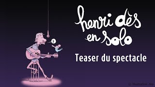 Teaser  Henri Dès en solo  Concert [upl. by Huoh]