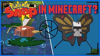 Using the Pokecube Mod to Play Pokemon Snap in Minecraft [upl. by Hurless]