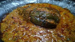 भरली वांगी  Bharli Vangi Recipe In Marathi  Masala  Stuffed Brinjal Curry  CookWithDeepali [upl. by Sylvie]