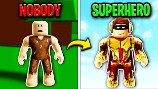 NOBODY To SUPERHERO In Roblox Brookhaven 😭🦸‍♂️ [upl. by Ahsian]