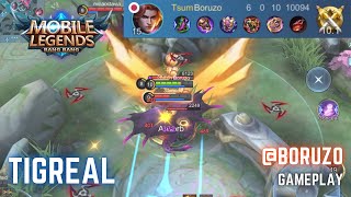 Mobile Legends ROAM TIGREAL [upl. by Wallack]