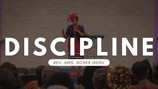 Discipline  Rev Mrs Nches Iredu [upl. by Ruttger535]