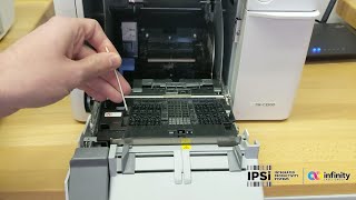 IPSi Print Lab  Epson ColorWorks C3500 How To Clean Your Printer [upl. by Lrig]