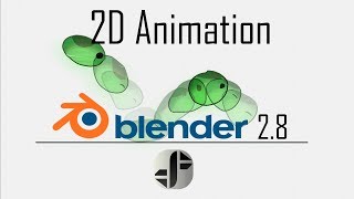 How to do 2D animation  Blender 28 Tutorial [upl. by Olrac204]