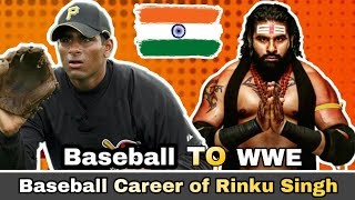 Rinku Singh  Baseball Career Recap  Baseball to WWE [upl. by Lebyram73]