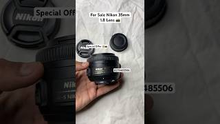 Nikon 35mm 18 Lens  Second Hand Camera Market Saharanpur Dehradun Delhi Chandigarh Lucknow Bihar [upl. by Reyem]