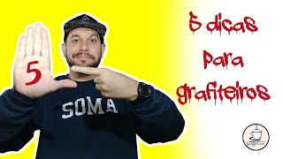 5 dicas para grafiteiros iniciantes [upl. by Ised]