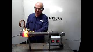 Taller de Calentamiento por Inducción Electromagnetica Misura [upl. by Alimac79]