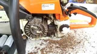 How To Troubleshoot and Tune Up a STIHL Chainsaw clip 4 [upl. by Marguerita]