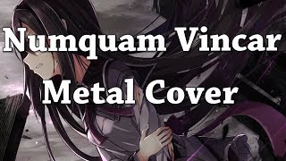 Madoka Magica  quotNumquam Vincarquot  Metal Cover [upl. by Ahsiugal]