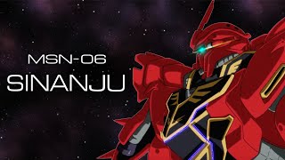 【赤い彗星の再来】MSN06S シナンジュ【ガンダム解説】 [upl. by Esmaria643]