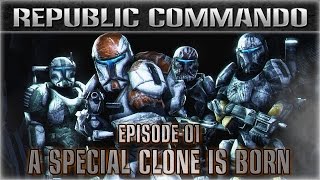 A Special Clone is Born  Star Wars Republic Commando Playthrough Episode 01 [upl. by Dazhehs]