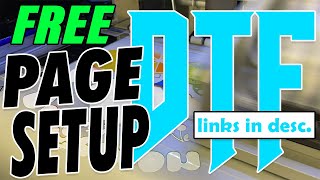 DTF Page Setup Free Download [upl. by Gean]