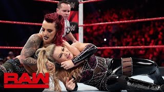 Natalya vs Ruby Riott Raw March 4 2019 [upl. by Colston169]