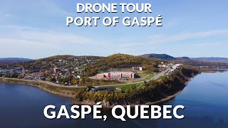 ⚜️ Explore Gaspé Québec in Stunning 4K Drone Footage  Aerial Tour of a Coastal Gem 🚁 [upl. by Hime871]