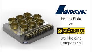 AMROK Fixture Plate with MiteeBite Workholding Components [upl. by Diao]