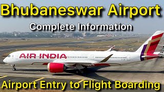 Bhubaneswar Airport Complete Information  Biju Patnaik International Airport [upl. by Ellenij430]