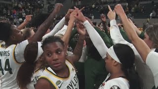 Baylor Womens Basketball takes down TCU at Foster Pavilion [upl. by Ecnesse]