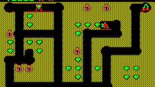 Digger 1983 DOS PC Game [upl. by Tomasina]