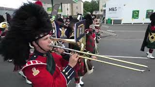 The Linlithgow Marches 2019  The Royal Regiment of Scotland  Part 16 4KUHD [upl. by Pizor]