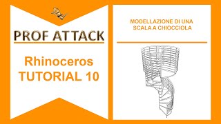 TUTORIAL 10 Scala a chiocciola [upl. by Aneerol]