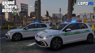 GTA V LSPDFR ITA POLIZIA LOCALE MILANO GOLF [upl. by Lamak637]