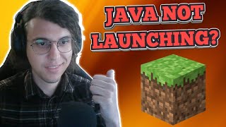 How To Fix Minecraft Java Not Launching [upl. by Cora797]