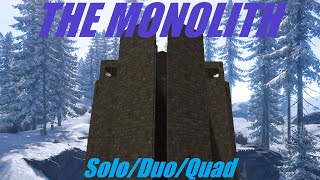 THE MONOLITH Trident Survival Advanced Base Design OP [upl. by Mirabella]