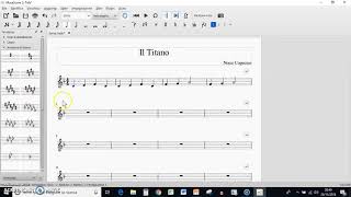 Scrivere musica al pc con Muse score primi passi [upl. by Perry811]