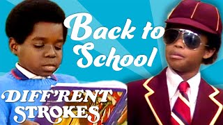 Diffrent Strokes  Back To School  Classic TV Rewind [upl. by Etom]