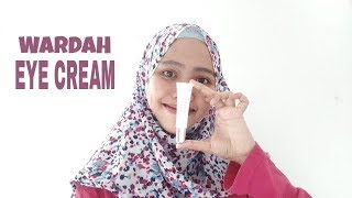 HASIL PEMAKAIAN WARDAH EYE CREAM [upl. by Yotal]