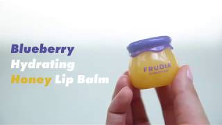 FRUDIA｜Blueberry Hydrating Honey Lip Balm [upl. by Harlen431]