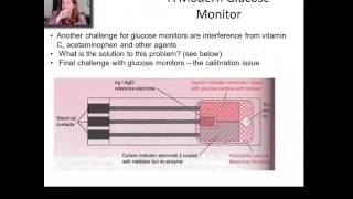 Instrumental Analysis week 8 Lecture 4 The glucose biosensor 11 12 [upl. by Nitaf517]