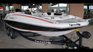 Tahoe 2150 Deck Boat at Bass Pro Shops Orlando [upl. by Ainerbas]