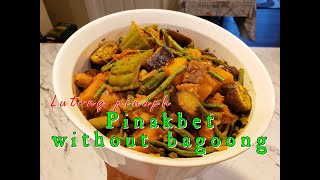 Pinakbet  How to cook Pinakbet  Pakbet  Without shrimp paste or anchovy sauce [upl. by Einamrej]