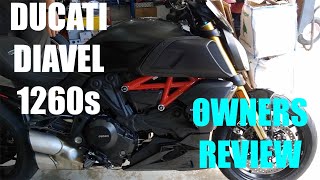 Ducati Diavel 1260S Owners review [upl. by Aranat913]