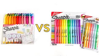 Sharpie SNotes Versus Sharpie Highlighters [upl. by Neened]