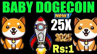 Baby Doge Coin Price Prediction 2025  Best Meme Coin to buy Now   Baby Doge [upl. by Arlen175]