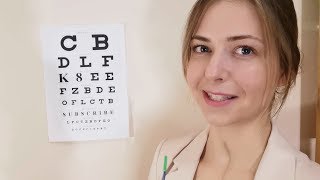 Eye Exam ★ASMR PO POLSKU ★ Okulista Badanie Wzroku ★ Follow the Finger Doctor [upl. by Akeemaj]