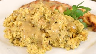 Holiday Series  Sausage amp Sage Cornbread Dressing Recipe  Cooking With Carolyn [upl. by Carvey219]