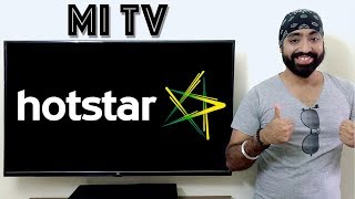 Get HOTSTAR app on Mi Tv 4 4A and Android Tv [upl. by Eltsyek]