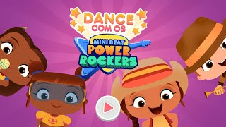 MINI BEAT POWER ROCKERS DANCE COM OS MINI BEAT POWER ROCKERS Jogo infantil [upl. by Cato]