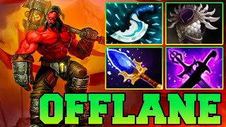 21 Kills Monster Axe Offlane  Axe Dota 2 Offlane Carry 734 Pro Build Guide Gameplay [upl. by Ridglee664]