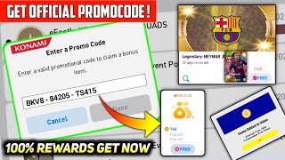 Last Chance To Get Free Promo Codes 😱  Pes 2021 Mobile [upl. by Sybyl]