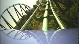 Phantoms Revenge Roller Coaster POV  Kennywood [upl. by Anilem]