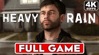 HEAVY RAIN Gameplay Walkthrough Part 1 FULL GAME 4K 60FPS PC ULTRA  No Commentary [upl. by Halbert]