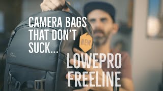 NEW Lowepro FreeLine BP 350 AW Camera Backpack Unboxing [upl. by Gustaf]